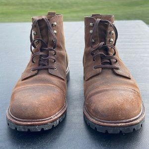 J Crew Kenton Cap Toe boots Size 13